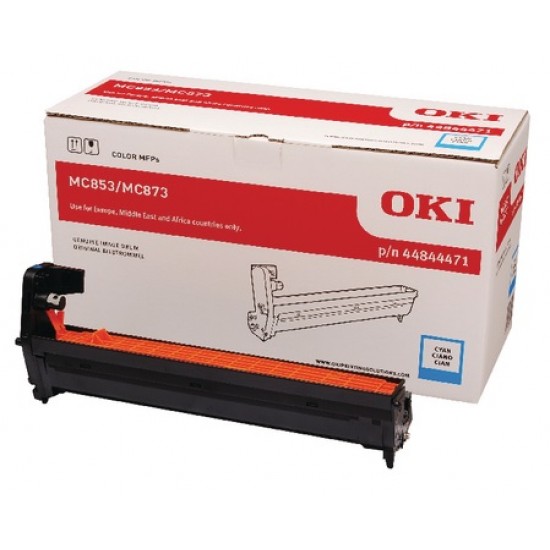ORIGINAL OKI Drum MC853/873/883 (30k) Cyan Tonerji in kartuše