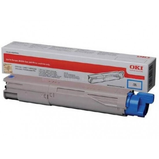ORIGINAL OKI Toner MC873/MC880/MC883   Cyan Tonerji in kartuše