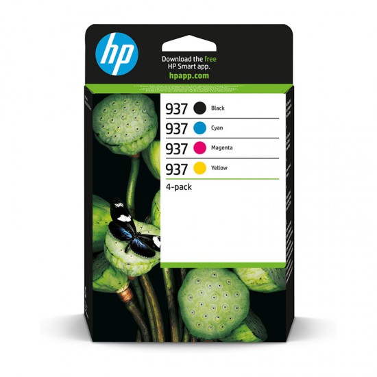 HP Ink cartridge No.937 Multipack (BK/C/M/Y) Tonerji in kartuše