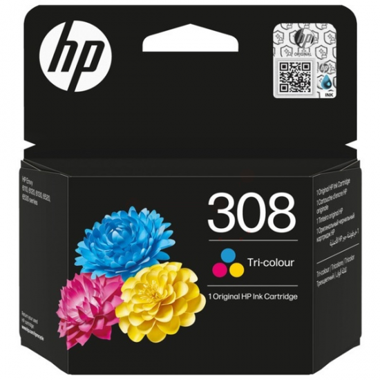 ORIGINAL HP Ink cartridge No.308  (Color) (120 pgs) Tonerji in kartuše