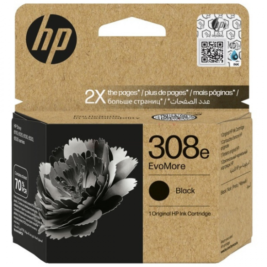 ORIGINAL HP Ink cartridge No.308e  (Black) (320 pgs) Tonerji in kartuše
