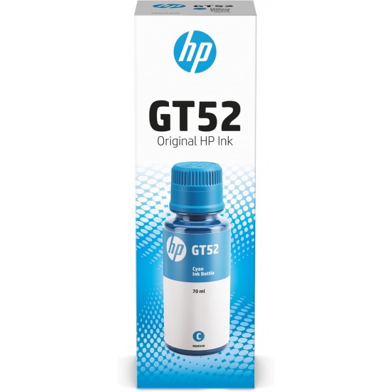 ORIGINAL HP ink Bottle No.GT52 GT5810/5820 (Cyan) Tonerji in kartuše
