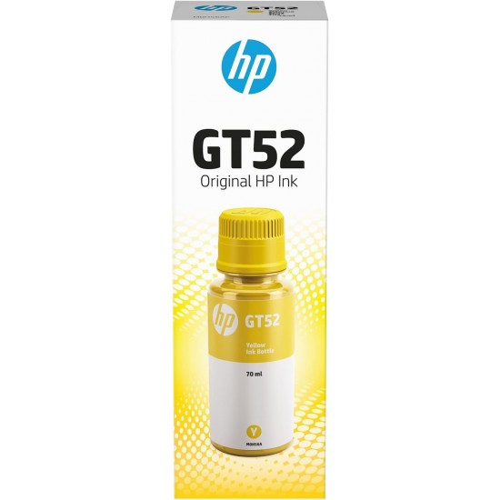 ORIGINAL HP ink Bottle No.GT52 GT5810/5820 (Yellow) Tonerji in kartuše