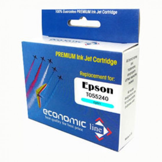 E.LINE Epson Ink RX425/RX520 - Cyan Tonerji in kartuše