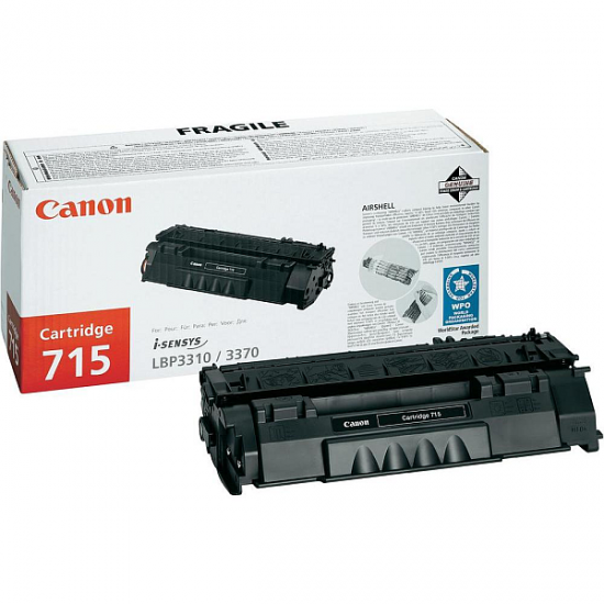 ORIGINAL Canon Toner 715  (Black) Tonerji in kartuše