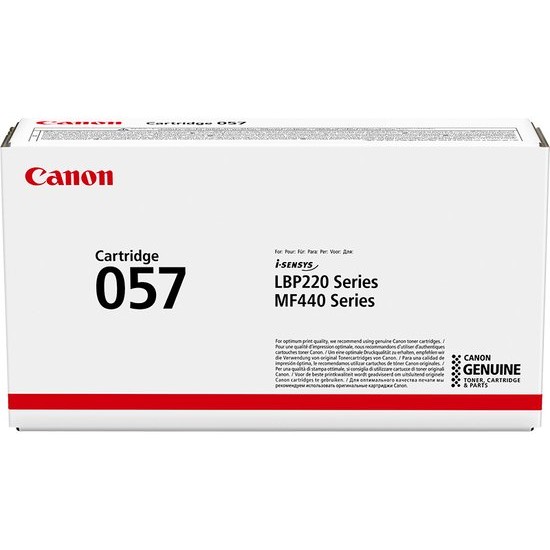 ORIGINAL Canon Toner 057  (Black) Tonerji in kartuše