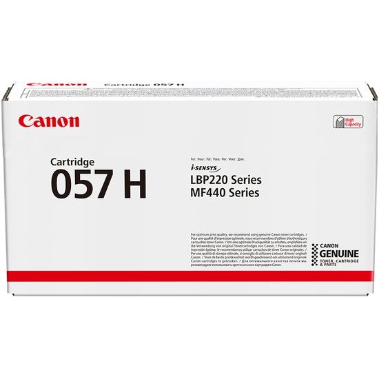 ORIGINAL Canon Toner 057H  (Black - High Capacity) Tonerji in kartuše