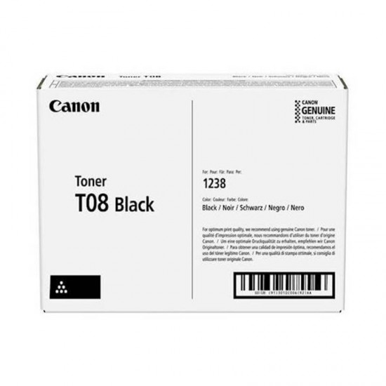 ORIGINAL Canon Toner T08  (Black) (11k) Tonerji in kartuše