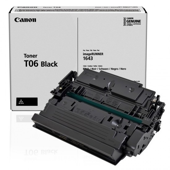 ORIGINAL Canon Toner T06  (Black) (20,5k) Tonerji in kartuše