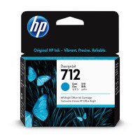 ORIGINAL HP ink No.712, DesignJet Studio, T210, T230, T250, T630, T650 (Cyan)