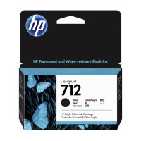 ORIGINAL HP ink No.712, DesignJet Studio, T210, T230, T250, T630, T650 (Black)
