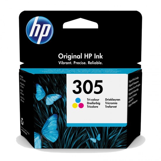 ORIGINAL HP Ink cartridge No.305  (Color) Tonerji in kartuše