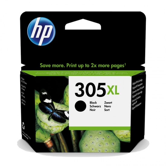 ORIGINAL HP Ink cartridge No.305 XL  (Black) Tonerji in kartuše