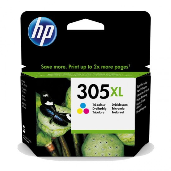 ORIGINAL HP Ink cartridge No.305 XL  (Color) Tonerji in kartuše