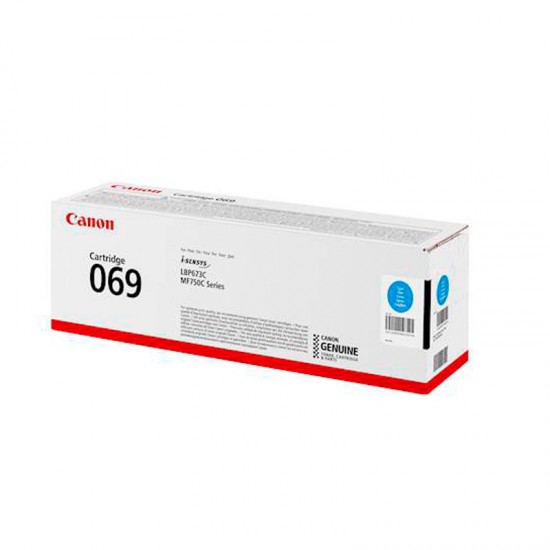 ORIGINAL Canon Toner 069 (Cyan) (1,9k)