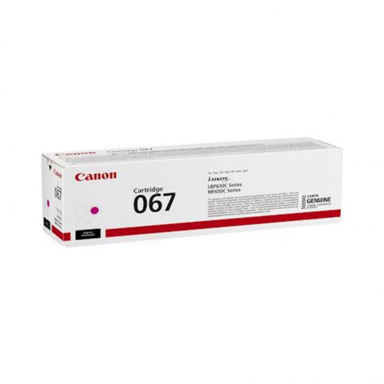 ORIGINAL Canon Toner 067 (Magenta) (1,25k) (5100C002AA) (CRG-067M) Tonerji in kartuše