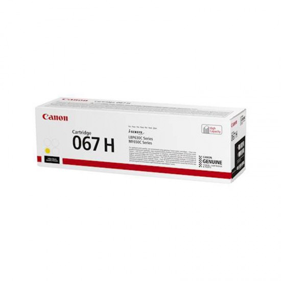 ORIGINAL Canon Toner 067H (Yellow) (2,35k) (5103C002AA) (CRG-067HY) Tonerji in kartuše
