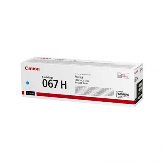 ORIGINAL Canon Toner 067H (Cyan) (2,35k) (5105C002AA) (CRG-067HC) Tonerji in kartuše
