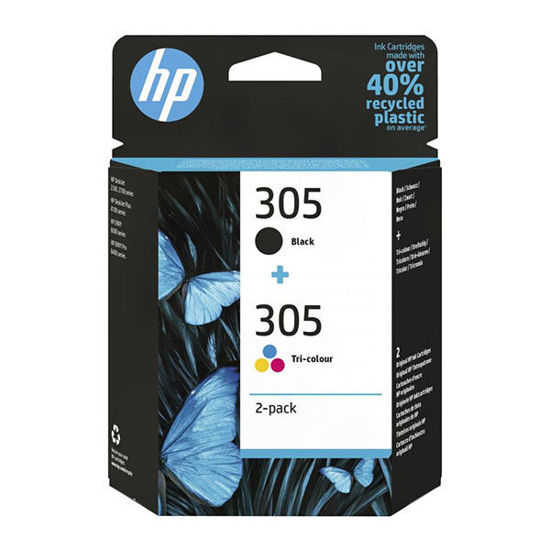 ORIGINAL HP Ink cartridge No.305 Multipack  (Black+Color) Tonerji in kartuše