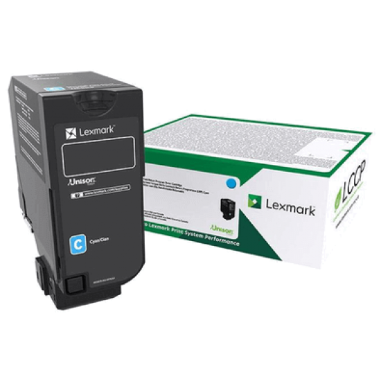 ORIGINAL Lexmark toner cart. CS720/725/CX720/725 Cyan (3k) Tonerji in kartuše