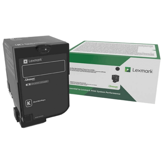 ORIGINAL Lexmark toner cart. CS720/725/CX720/725 Black (3k) Tonerji in kartuše