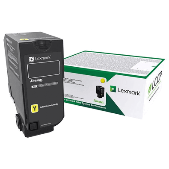 ORIGINAL Lexmark toner cart. CS720/725/CX720/725 Yellow (3k) Tonerji in kartuše