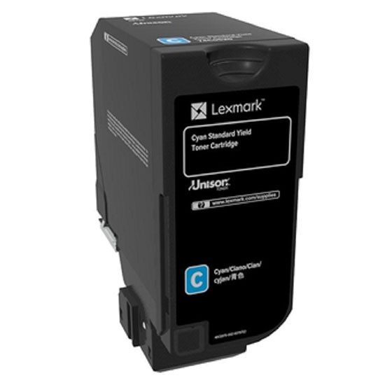 ORIGINAL Lexmark toner cart. CS720/725/CX720/725 Cyan (7k) Tonerji in kartuše