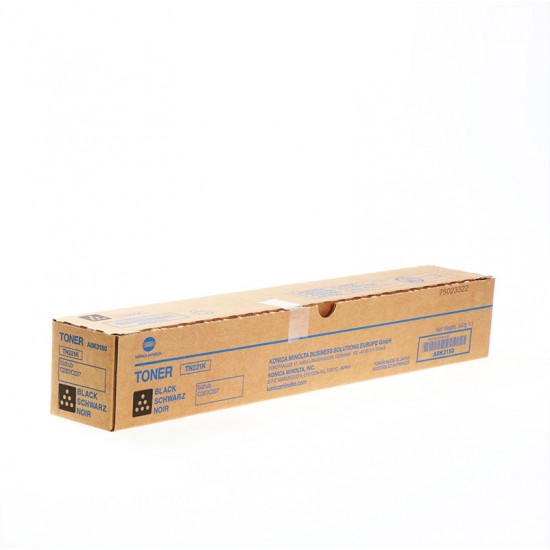 ORIGINAL Minolta Toner TN-221K BIZHUB C227/C287 Black Tonerji in kartuše