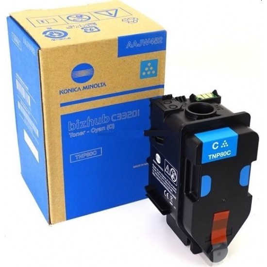 ORIGINAL Minolta  Toner TNP80C Bizhub C3320 Cyan (9k) Tonerji in kartuše