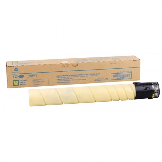 ORIGINAL Minolta Toner TN-328Y Bizhub C250i/300i/360i Yellow Tonerji in kartuše