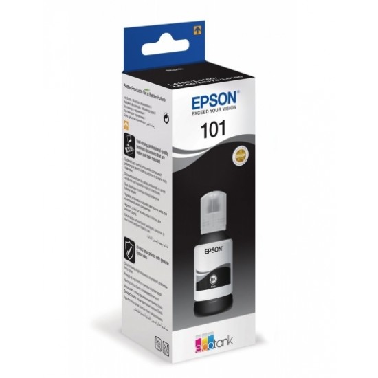 EPSON Ink EcoTank ITS L4160/6160/6170/6190 Black (127 ml) Tonerji in kartuše