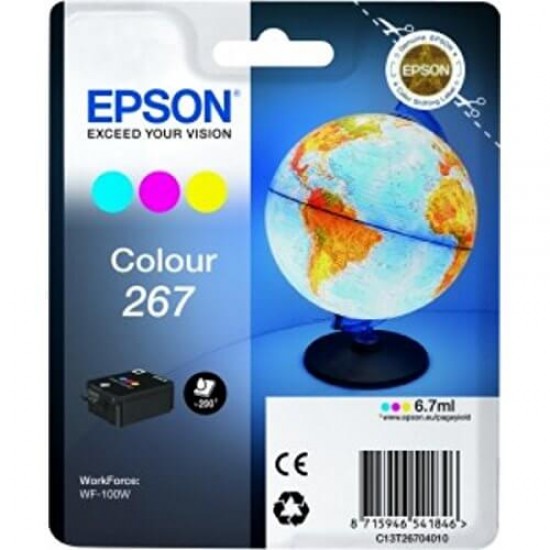 ORIGINAL Epson Ink WF-100W/110W (Color) Tonerji in kartuše