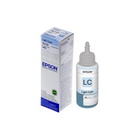 ORIGINAL Epson Ink Bottle L800/805/810/850/L1800 Light Cyan (70 ml)