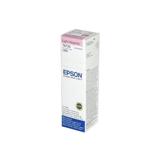 ORIGINAL Epson Ink Bottle L800/805/810/850/L1800 Light Magenta (70 ml) Tonerji in kartuše