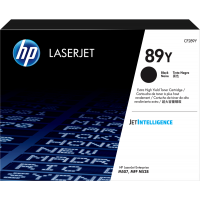 ORIGINAL HP toner No.89Y, extra high capacity, (Black) ORIGINAL HP toner No.89Y, extra high capacity, (Black)