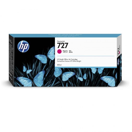 ORIGINAL HP Ink cartridge No.727  (Magenta) (300ml) Tonerji in kartuše