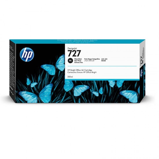 ORIGINAL HP Ink cartridge No.727 High Capacity (Photo Black) (300 ml) Tonerji in kartuše