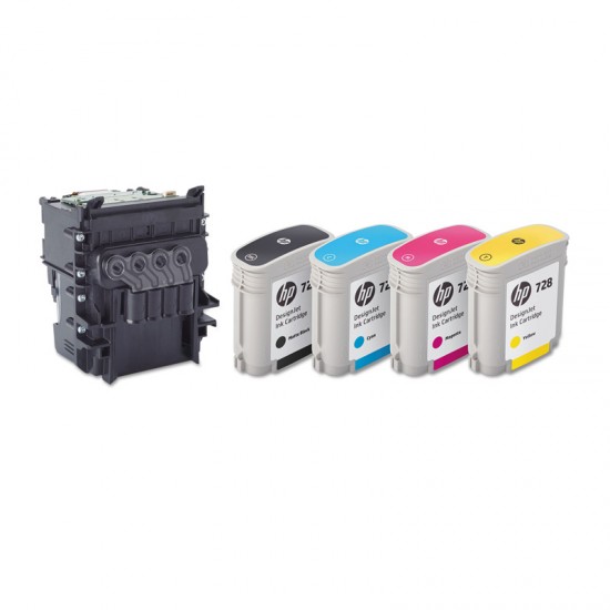 ORIGINAL HP print head No.729, DesignJet T730,DesignJet T830 Tonerji in kartuše