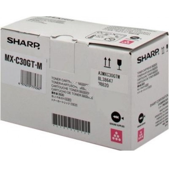 ORIGINAL Sharp Toner MX-C250/300/301 (Magenta) Tonerji in kartuše