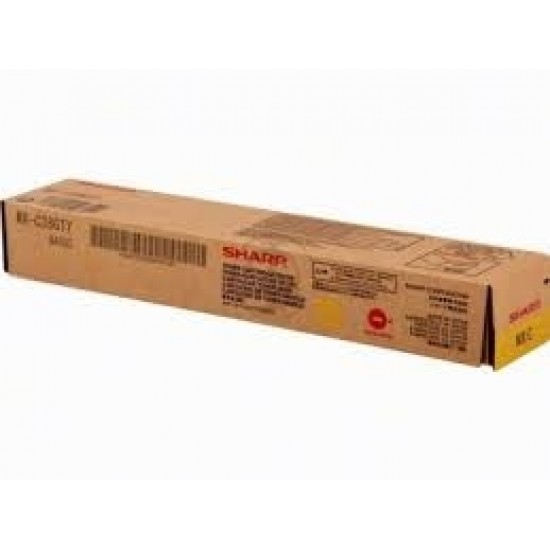 ORIGINAL Sharp Toner MX-B380/381/B400/401/C310/311/312/380/381/402 (Yellow) Tonerji in kartuše