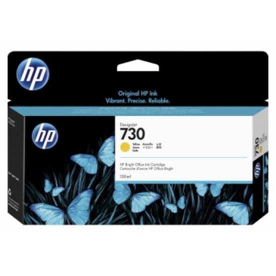 ORIGINAL HP Ink cartridge No.730 (Yellow) Tonerji in kartuše