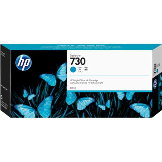 ORIGINAL HP Ink cartridge No.730 (Cyan) Tonerji in kartuše