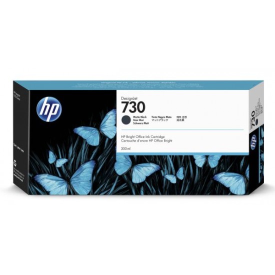 ORIGINAL HP Ink cartridge No.730 (Matte Black) Tonerji in kartuše
