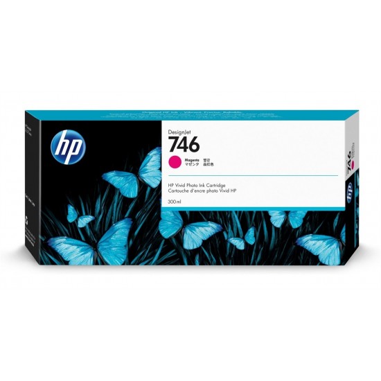 ORIGINAL HP Ink cartridge No.746 (Magenta) Tonerji in kartuše