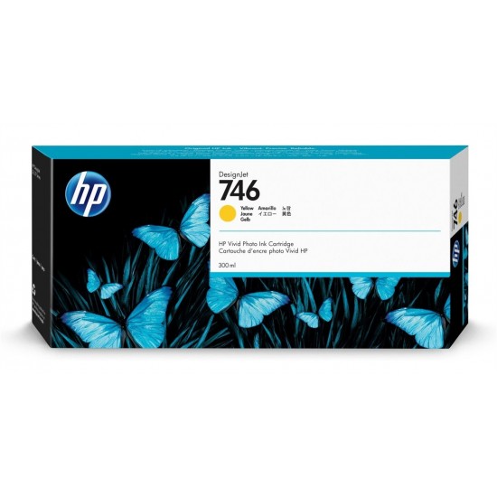 ORIGINAL HP Ink cartridge No.746 (Yellow) Tonerji in kartuše
