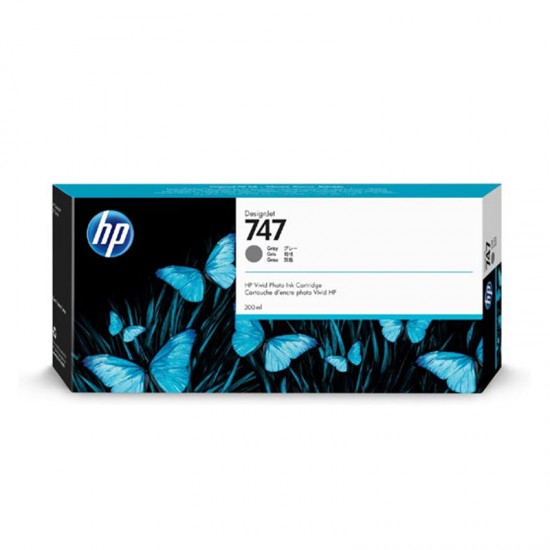 ORIGINAL HP ink No.747, DesignJet Z9 (Grey) Tonerji in kartuše
