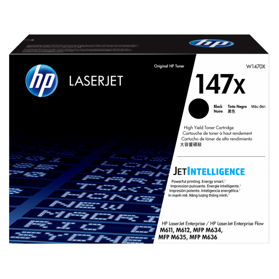 ORIGINAL HP Toner No.147X  (Black) (25,2k) Tonerji in kartuše