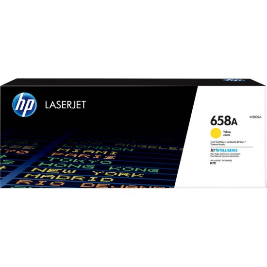 ORIGINAL HP toner No.658A, Color LaserJet Enterprise M751 (Yellow) Tonerji in kartuše