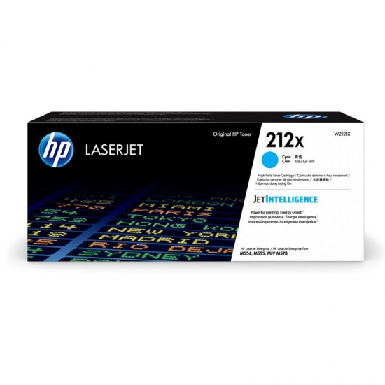 ORIGINAL HP Toner No.212X  (Cyan) (10k) Tonerji in kartuše