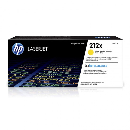 ORIGINAL HP Toner No.212X  (Yellow) (10k) Tonerji in kartuše